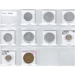 SÉNÉGAL & other tokens:LOT of 9 tokens