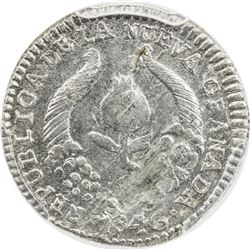 COLOMBIA: Nueva Granada, 1837-1850, AR 1/2 real, Popayan, 1846. PCGS MS62