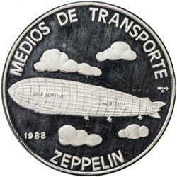CUBA: AR 5 pesos, 1989. PF