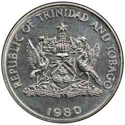 TRINIDAD & TOBAGO: 50 cents, 1980. PCGS SP66