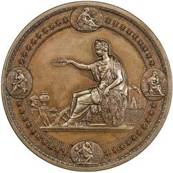 UNITED STATES:, 1876 AE medal (277.3g). AU