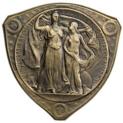 UNITED STATES:, 1904 AE medal (139.9g). VF
