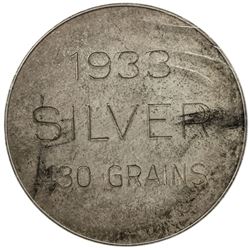 UNITED STATES:, 1933. ANACS AU50