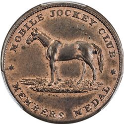 UNITED STATES:, 1853, AE token. PCGS MS64