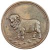 Image 1 : URUGUAY: AE 100 cuaro token (22.51g), ND (ca. 1890?). EF