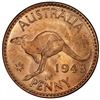 Image 2 : AUSTRALIA: George VI, 1937-1952, penny, 1948(m). PCGS MS64