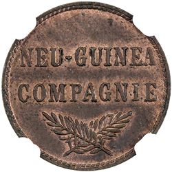 GERMAN NEW GUINEA: Wilhelm II, 1888-1918, pfennig, 1894-A. NGC MS62