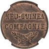 Image 1 : GERMAN NEW GUINEA: Wilhelm II, 1888-1918, pfennig, 1894-A. NGC MS62