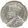 Image 1 : NEW ZEALAND: George V, 1910-1936, AR shilling, 1933. NGC MS63