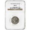 Image 3 : NEW ZEALAND: George V, 1910-1936, AR shilling, 1933. NGC MS63