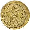 Image 2 : KUSHAN: Kanishka I, ca. 127-147, AV dinar (7.94g). EF-AU