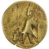 Image 1 : KUSHAN: Vasishka, ca. 240-260, AV dinar (7.62g). VF