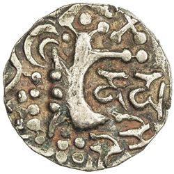 POST-KIDARITE: Durlabha, ca. 665-715, debased AV dinar (7.72g). EF