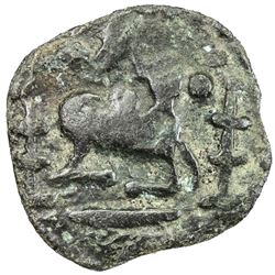 CEYLON: Pandya Influence, ca. 830-918, AE unit (2.28g)