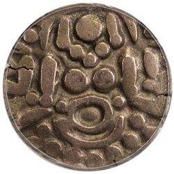 CHANDELLAS OF BUNDELKHAND: Paramarddi, ca. 1165-1201, AV 4 1/4 masha. ANACS VF30