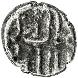GOVERNORS OF SIND: Mansur (b. Jumhur al-Kalbi), ca. 748-751, AR damma (0.35g), NM, ND. VF