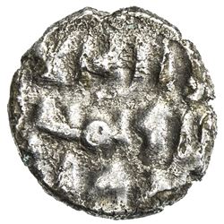 GHAZNAVID: Mahmud, 999-1030, AR damma (0.41g), ND. VF