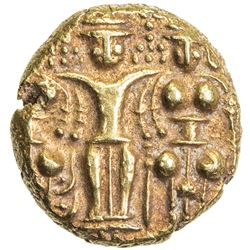 ARCOT: Muhammad 'Ali, 1751-1795, AV pagoda (3.41g), ND. EF
