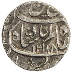 GWALIOR: AR rupee (11.58g), Burhanpur, AH1218. AU
