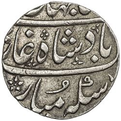 MARATHA CONFEDERACY: AHMADABAD: AR rupee (11.56g), Ahmadabad, year one (ahad). EF
