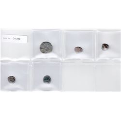 MYSORE: LOT of 5 nice quality copper coins