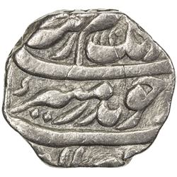 SIKH EMPIRE: AR rupee (11.31g), Lahore, AH1110 year 42. VF