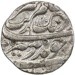 SIKH EMPIRE: AR rupee (11.35g), Lahore, AH1110 year 42. VF