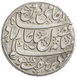 BENGAL PRESIDENCY: AR rupee (11.51g), Murshidabad, year 19. VF-EF
