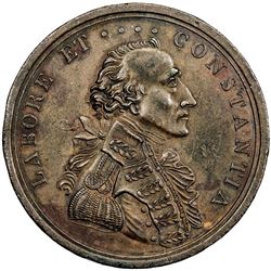BRITISH INDIA: AE medal (35.42g), 1836. EF