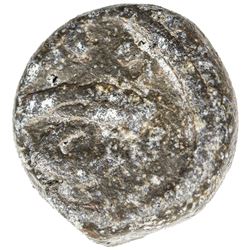 TRANQUEBAR: Christian IV, 1620-1648, lead kas (3.58g) (1)647. F-VF