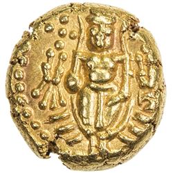 NEGAPATNAM: Anonymous, 1747-1784, AV pagoda (3.42g). EF