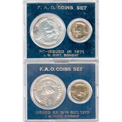 INDIA: LOT of two Food for All Mint Sets