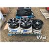 Image 1 : (6) ITP 4-BOLT ATV RIMS