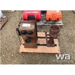 ANTIQUE TELEPHONE & GRINDER
