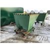 Image 3 : 1.5 YARD TIPPER BINS ON CASTER WHEELS