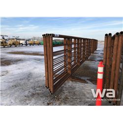 (5) FREESTANDING LIVESTOCK PANELS