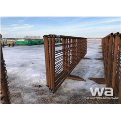 (5) FREESTANDING LIVESTOCK PANELS