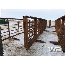 (5) FREESTANDING LIVESTOCK PANELS
