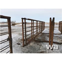 (2) FREESTANDING LIVESTOCK PANELS