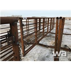 (2) FREESTANDING LIVESTOCK PANELS