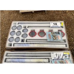 LED (16) PIECE LIGHT BAR SET