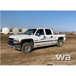2002 CHEVROLET 2500HD CREW CAB PICKUP