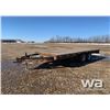 Image 1 : 2005 BIG TEX T/A FLATDECK TRAILER