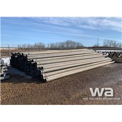 7" X 30 FT. ALUMINUM WATER PIPE