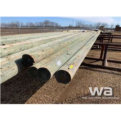 (4) 35 - 40 FT. HYDRO POLES