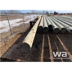 (4) 35 - 40 FT. HYDRO POLES