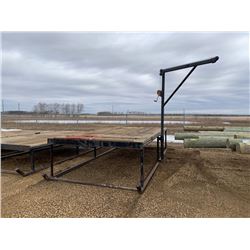 8 X 16 FT. X 42" HIGH STEEL SKID