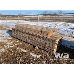 (130) PIECE USED 2 X 4 X 10 FT. LUMBER