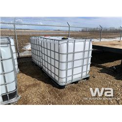 (2) 1,000L POLY TOTES