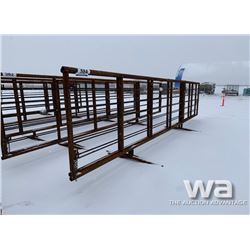 FREESTANDING LIVESTOCK PANEL WITH 8 FT. GATE